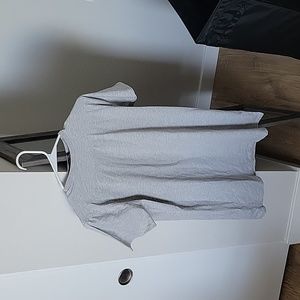 Gray T shirt dress